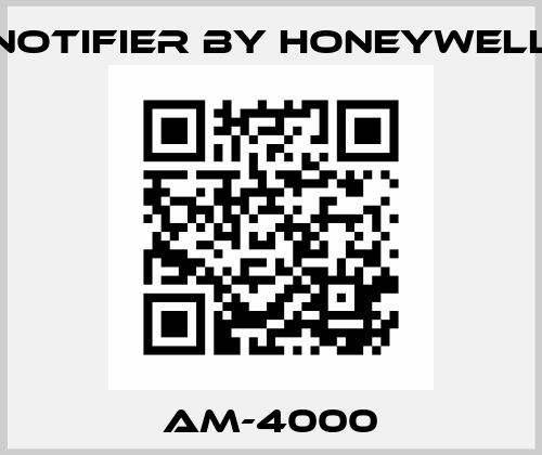 AM-4000 Notifier by Honeywell