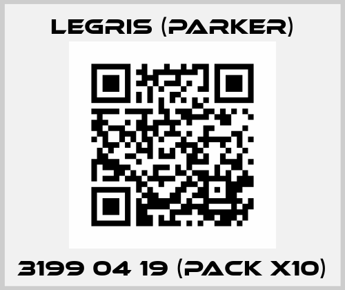 3199 04 19 (pack x10) Legris (Parker)