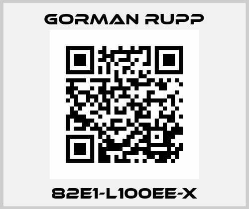 82e1-L100EE-X Gorman Rupp