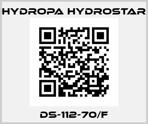 DS-112-70/F Hydropa Hydrostar