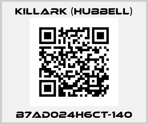 B7AD024H6CT-140 Killark (Hubbell)