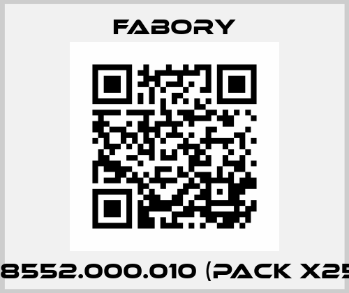 58552.000.010 (pack x25) Fabory