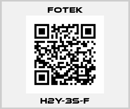 H2Y-3S-F Fotek
