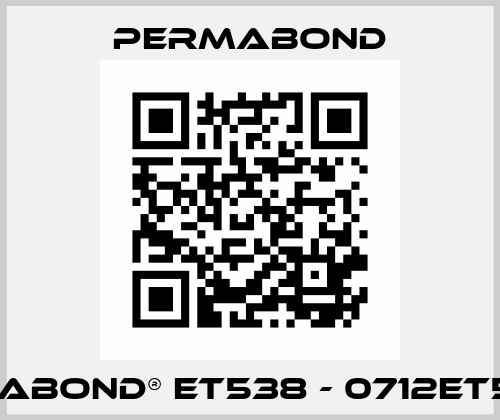 Permabond® ET538 - 0712ET53850 Permabond