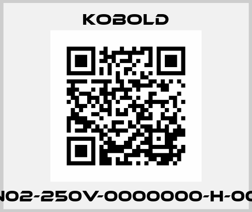 K12-N02-250V-0000000-H-00000 Kobold