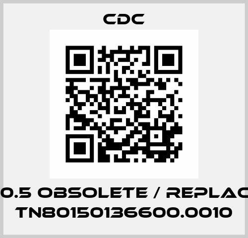 TF24  0.5 obsolete / replaced by TN80150136600.0010 CDC