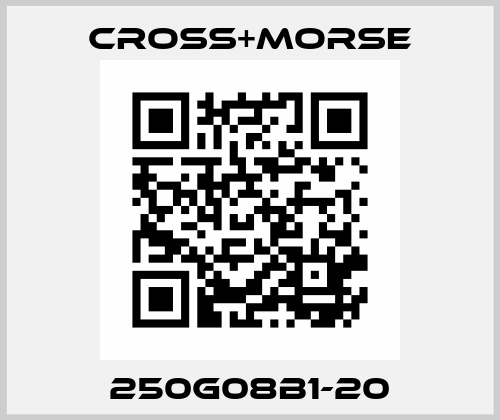 250G08B1-20 Cross+Morse