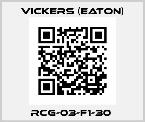 RCG-03-F1-30  Vickers (Eaton)