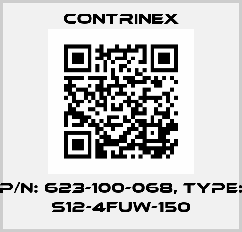 p/n: 623-100-068, Type: S12-4FUW-150 Contrinex
