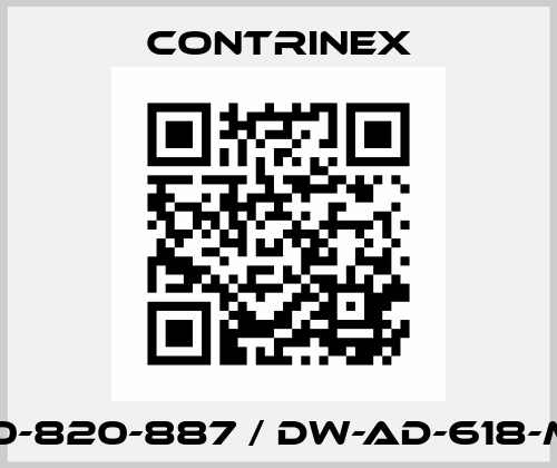 220-820-887 / DW-AD-618-M18 Contrinex