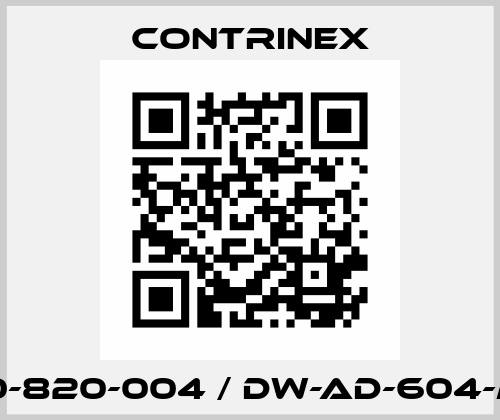 320-820-004 / DW-AD-604-M12 Contrinex