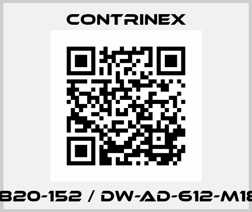 320-820-152 / DW-AD-612-M18-120 Contrinex
