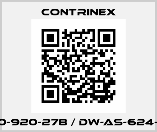 320-920-278 / DW-AS-624-04 Contrinex