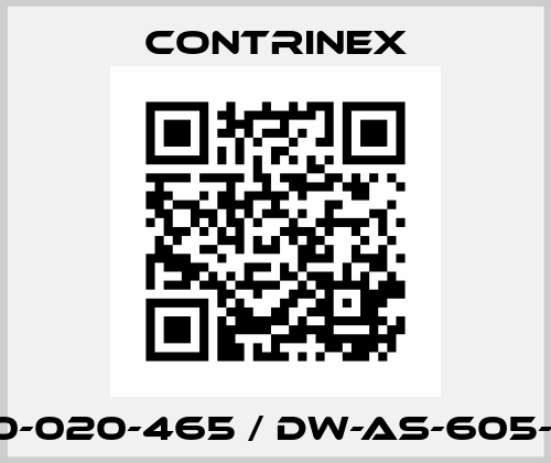 220-020-465 / DW-AS-605-M5 Contrinex
