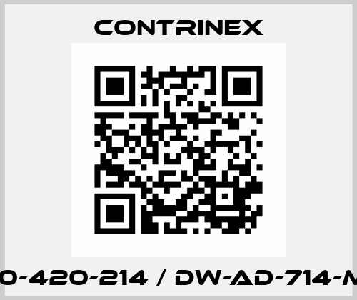 320-420-214 / DW-AD-714-M12 Contrinex
