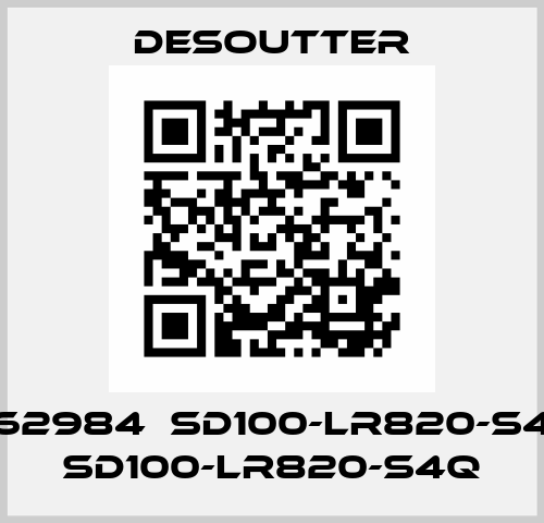 1462984  SD100-LR820-S4Q  SD100-LR820-S4Q Desoutter