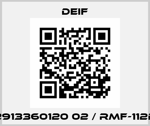 2913360120 02 / RMF-112D Deif