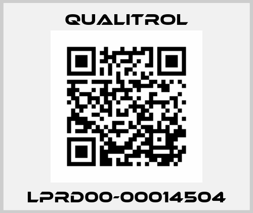 LPRD00-00014504 Qualitrol
