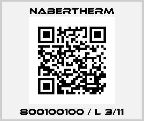 800100100 / L 3/11 Nabertherm