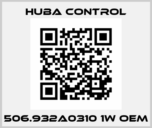 506.932A0310 1W OEM Huba Control