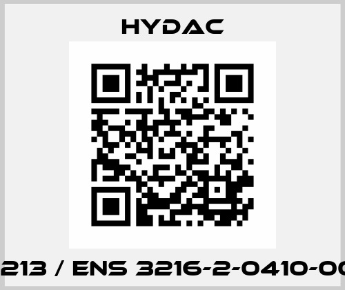 909213 / ENS 3216-2-0410-000-K Hydac