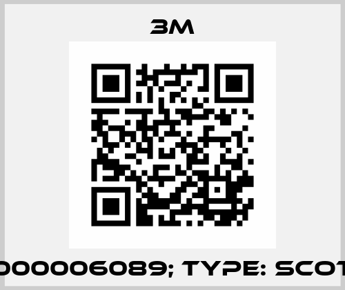p/n: 7000006089; Type: Scotchfil 3M