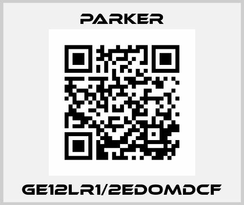 GE12LR1/2EDOMDCF Parker