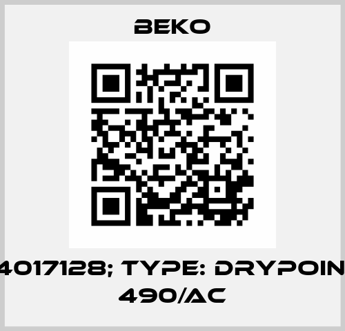 p/n: 4017128; Type: DRYPOINT RA 490/AC Beko