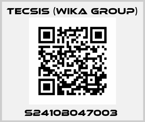  S2410B047003  Tecsis (WIKA Group)