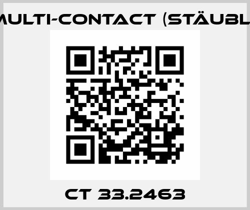 CT 33.2463 Multi-Contact (Stäubli)