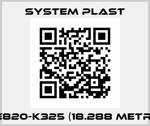 NGE820-K325 (18.288 metres) System Plast