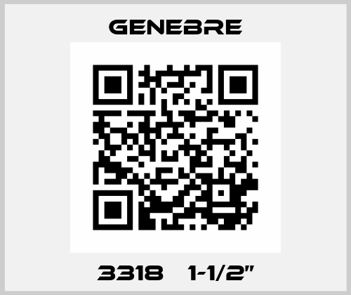 3318   1-1/2” Genebre
