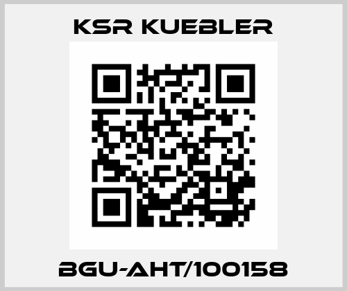 BGU-AHT/100158 Ksr Kuebler