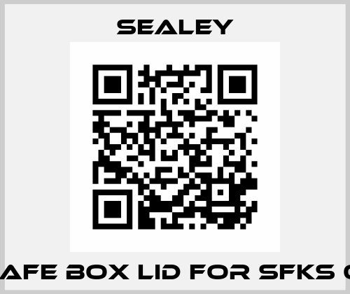 Safe box lid for SFKS 01 Sealey