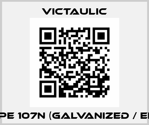 Type 107N (Galvanized / EHP) Victaulic