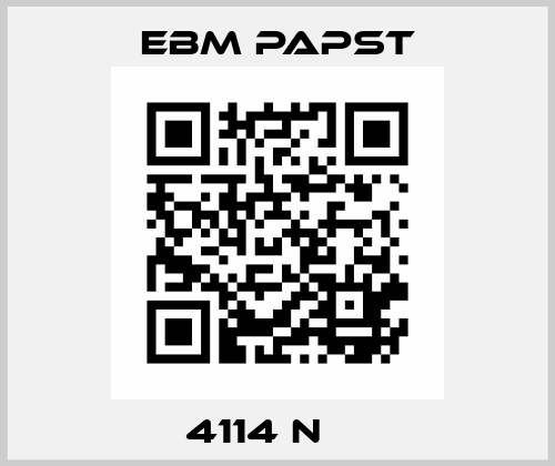 4114 NНЗ EBM Papst