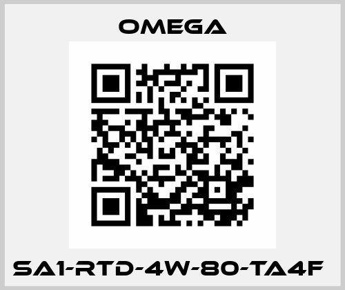 SA1-RTD-4W-80-TA4F  Omega