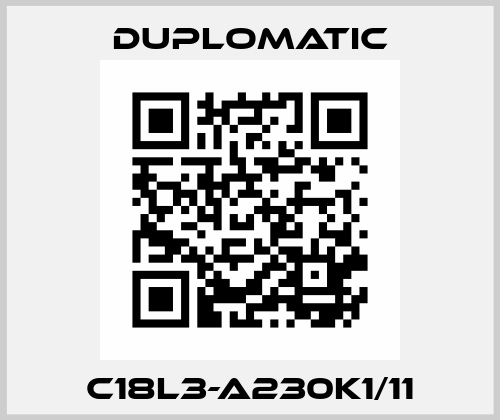 C18L3-A230K1/11 Duplomatic