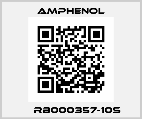 	  RB000357-10S Amphenol