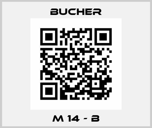 M 14 - B Bucher