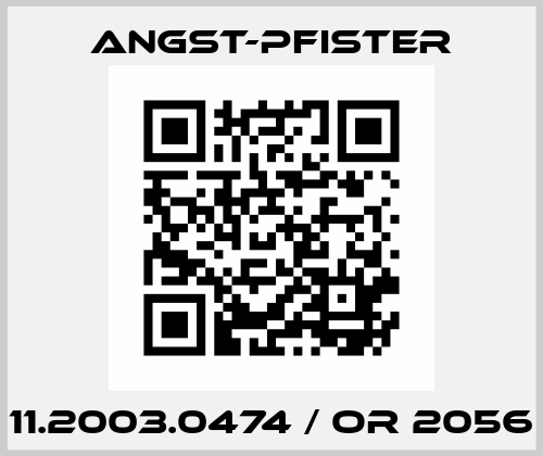 11.2003.0474 / OR 2056 Angst-Pfister