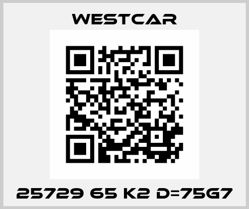 25729 65 K2 D=75G7 Westcar