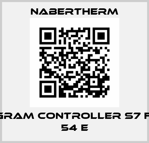 program controller S7 for N 54 E Nabertherm