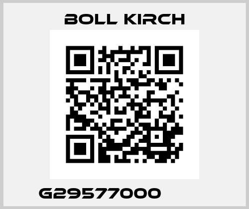 G29577000          Boll Kirch