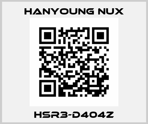 HSR3-D404Z HanYoung NUX