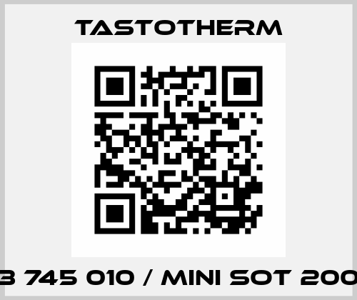 3 745 010 / Mini SOT 200 Tastotherm
