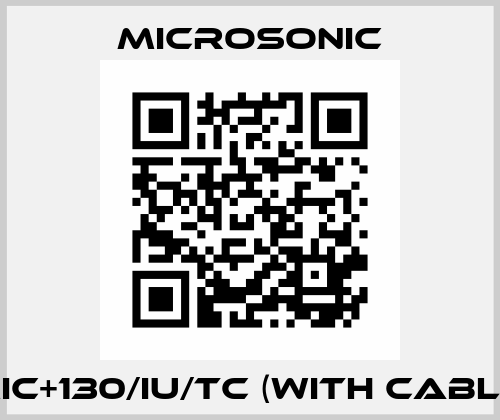 MIC+130/IU/TC (with cable) Microsonic