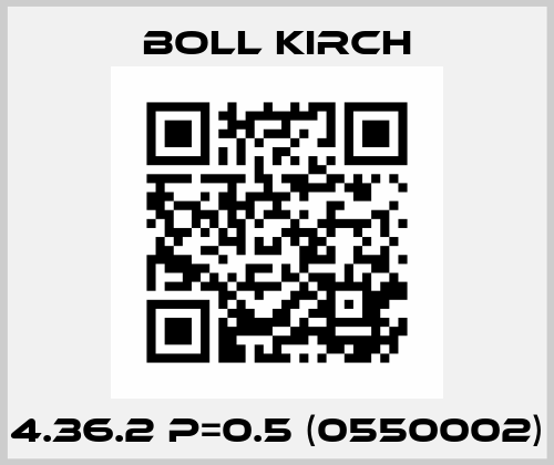4.36.2 P=0.5 (0550002) Boll Kirch