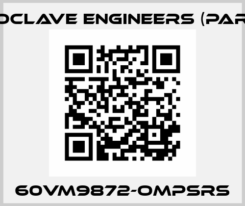 60VM9872-OMPSRS Autoclave Engineers (Parker)
