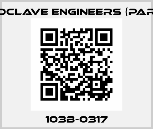 103B-0317 Autoclave Engineers (Parker)